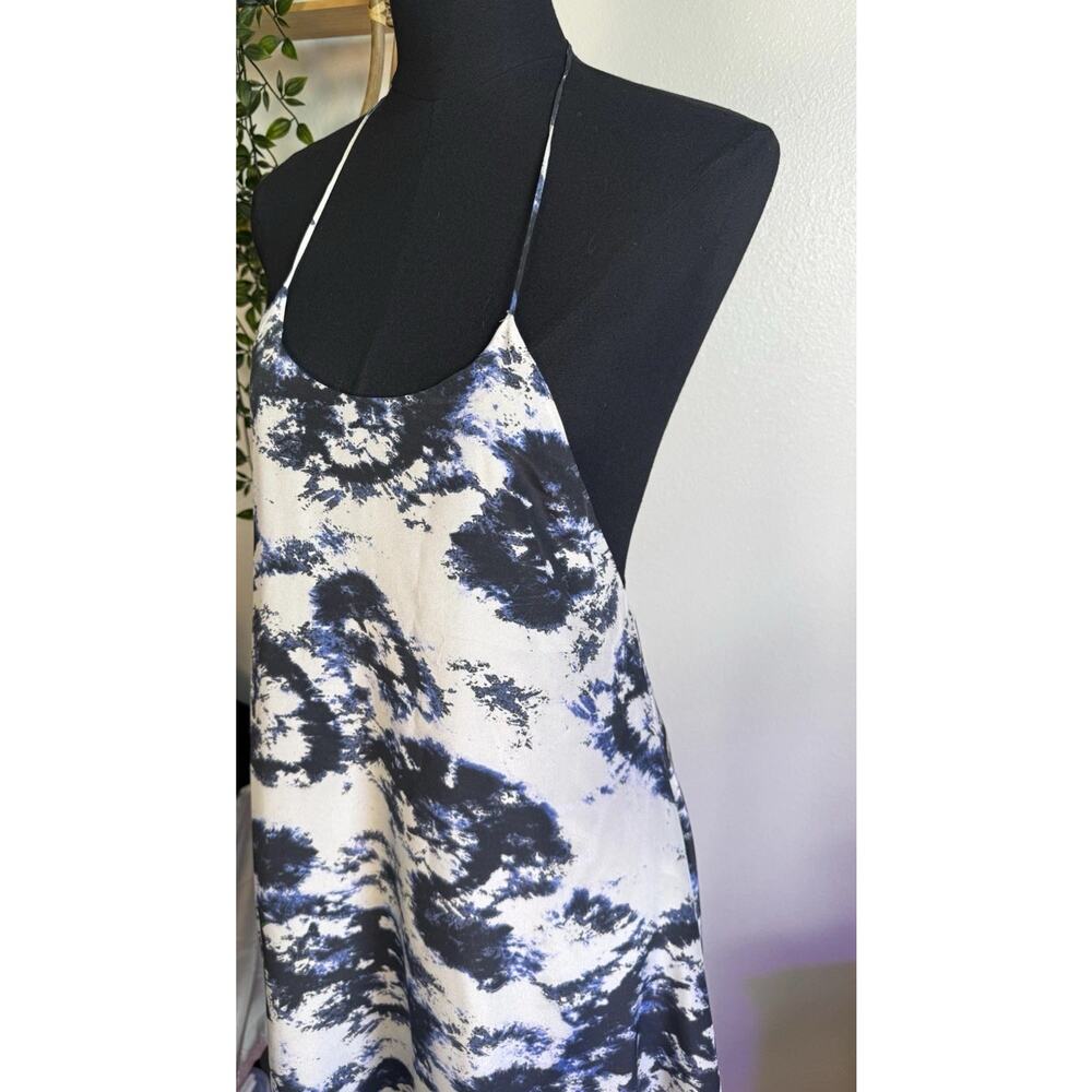 100% Silk Rory Beca Tie Dye Slip Dress | Boho | Festival | Backless | Cool Girl - Picture 10 of 15